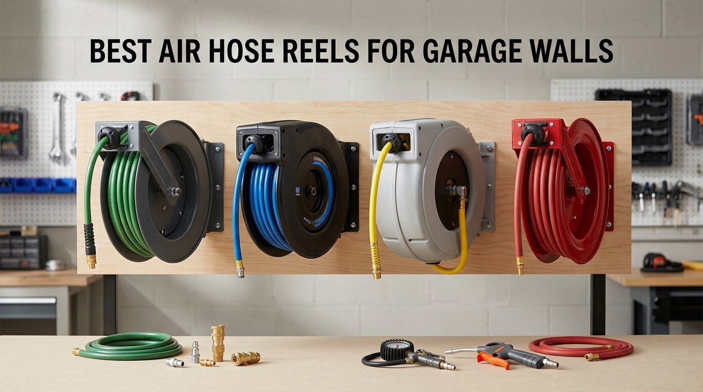 best air hose reels for garage walls