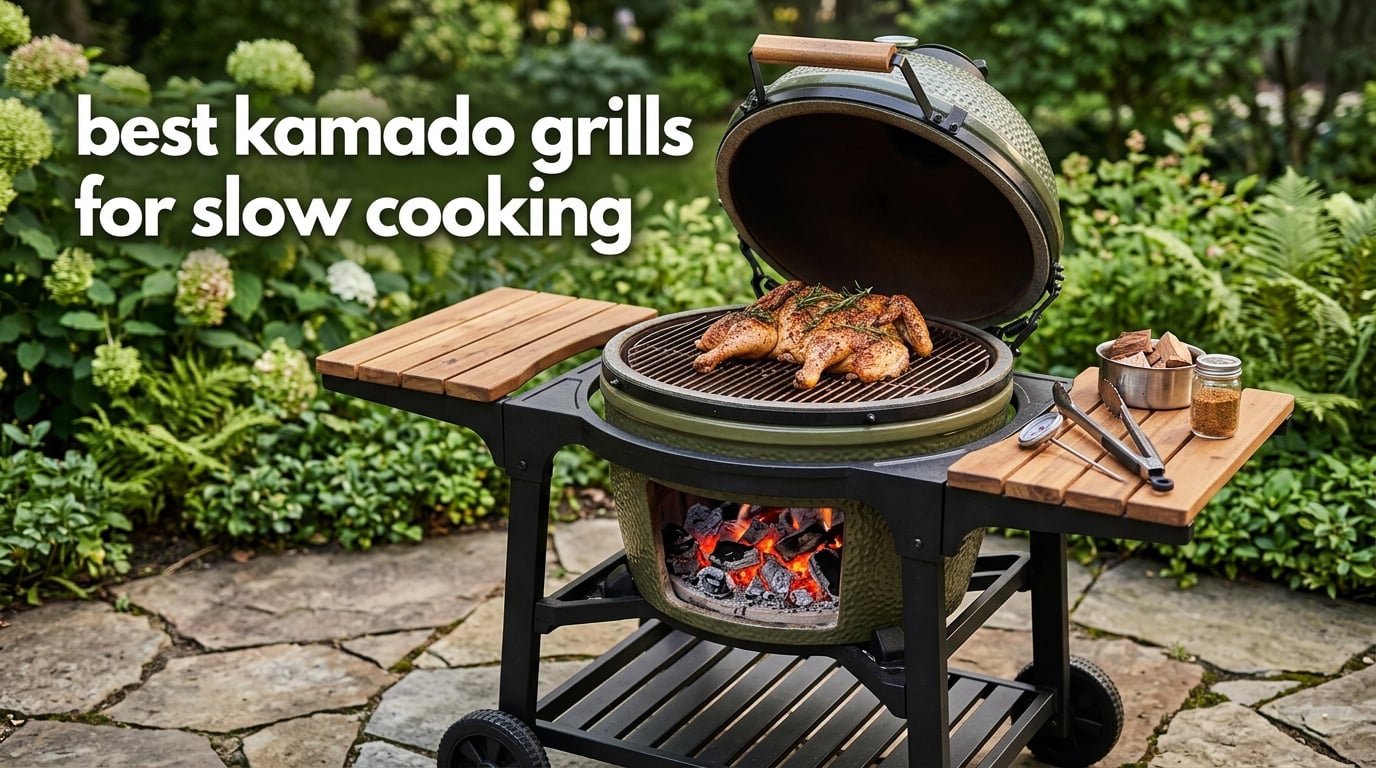 best kamado grills for slow cooking