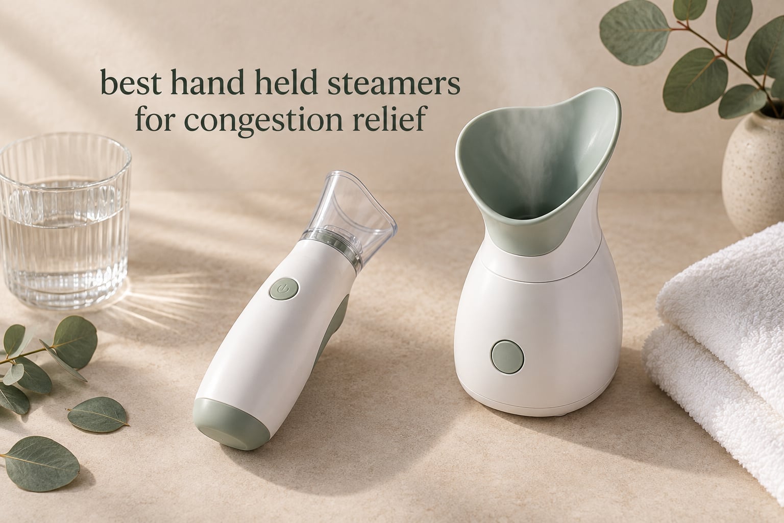 best hand held steamers for congestion relief