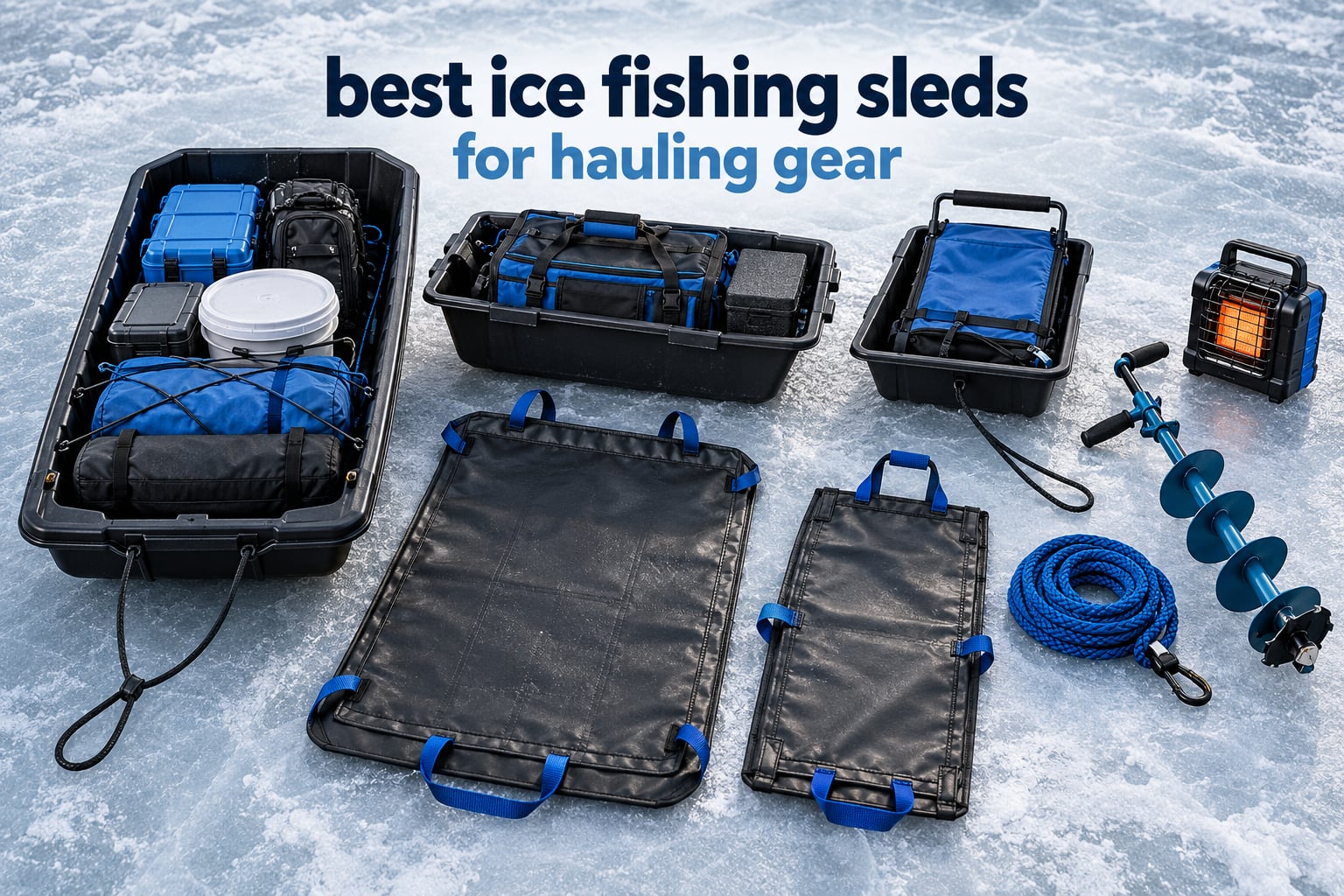 best ice fishing sleds for hauling gear