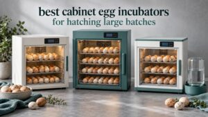 best cabinet egg incubators for hatching large batches