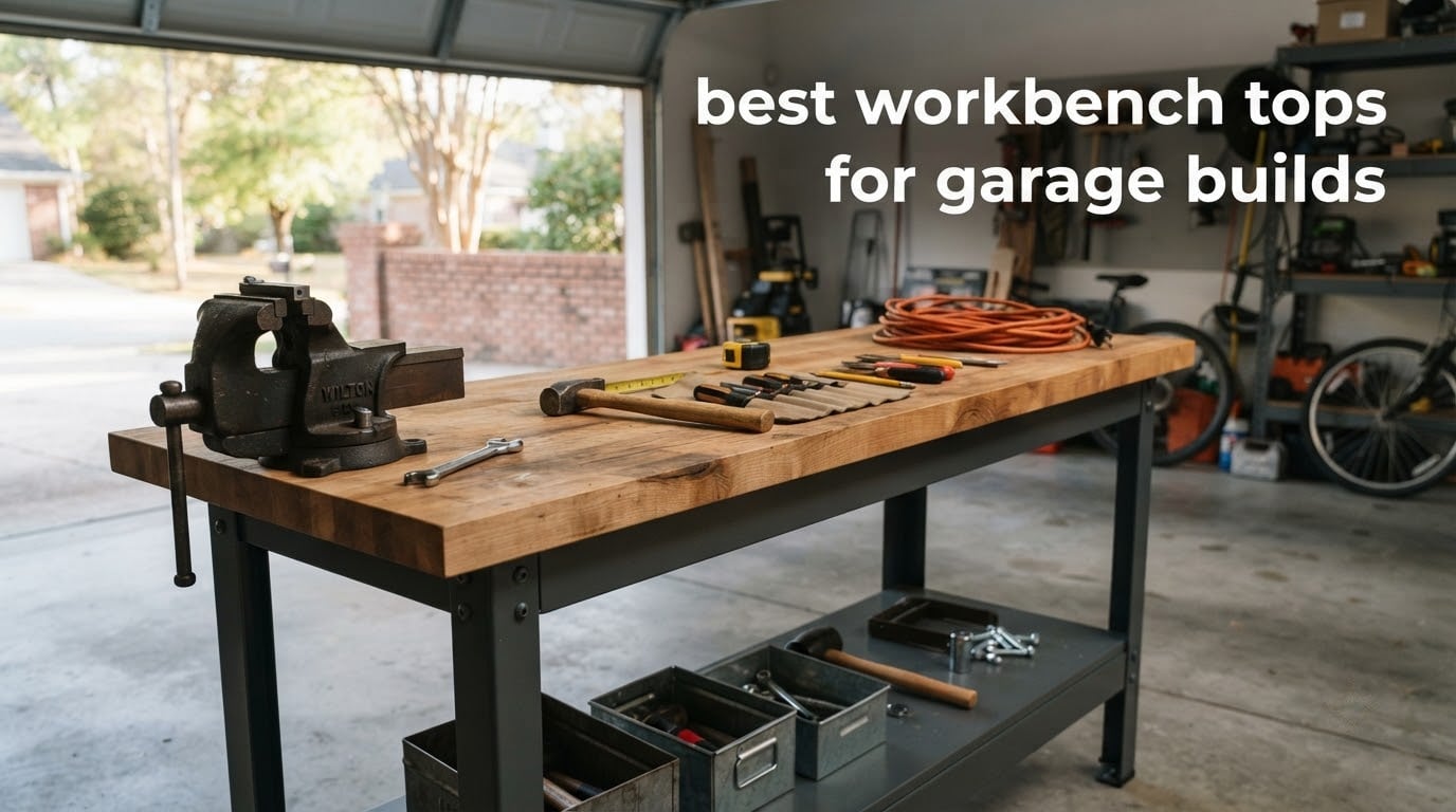 best workbench tops for garage builds