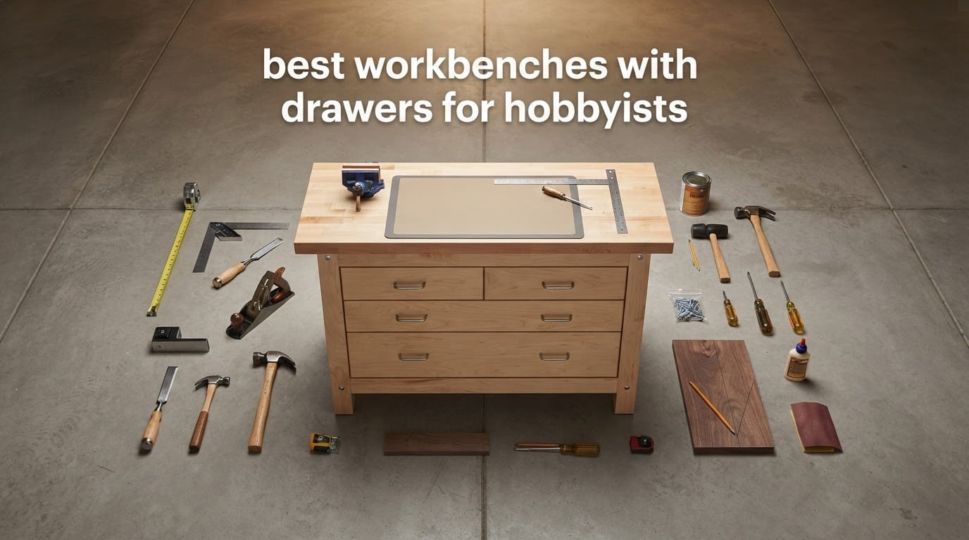best workbenches with drawers for hobbyists