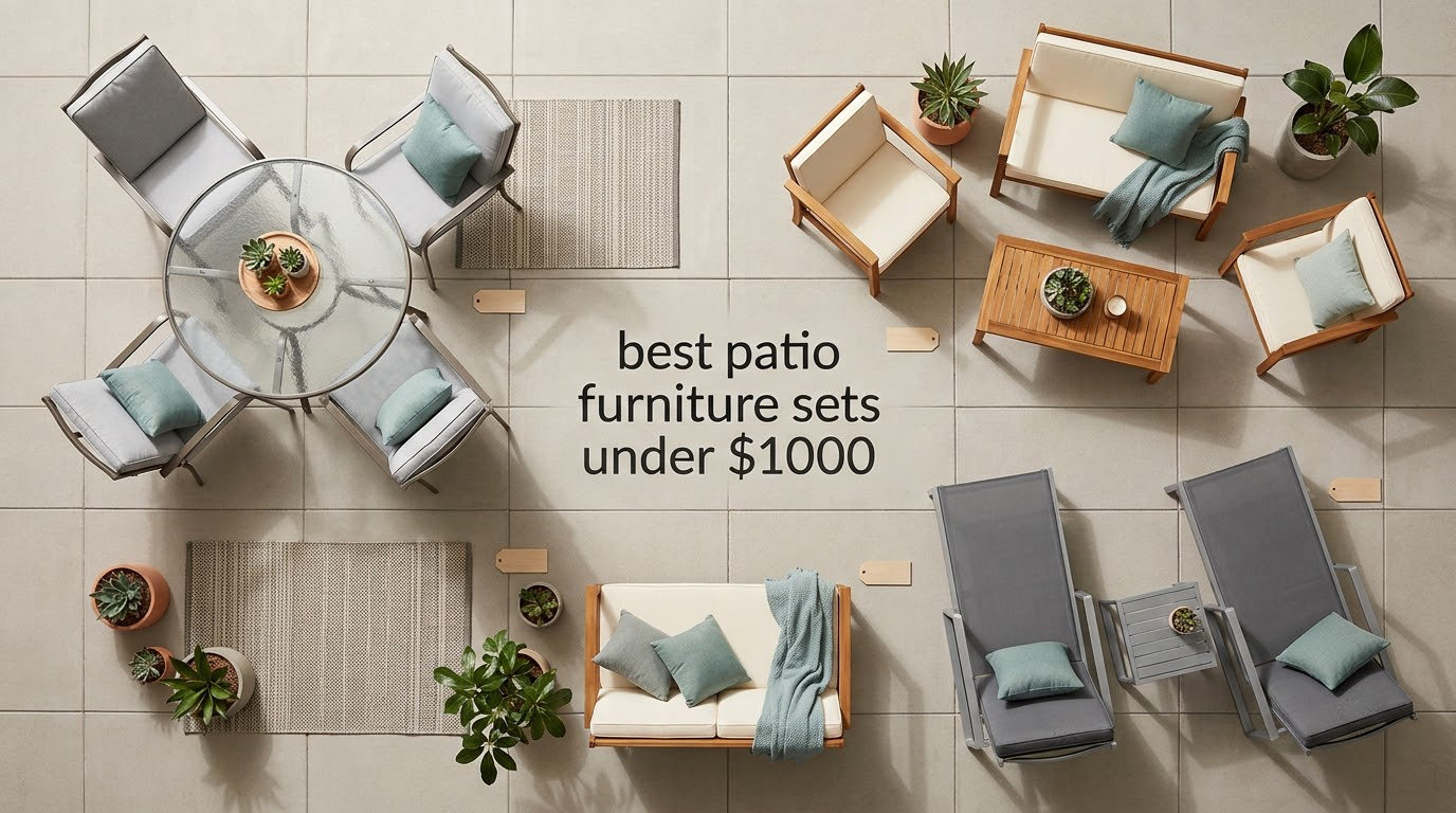 best patio furniture sets under $1000