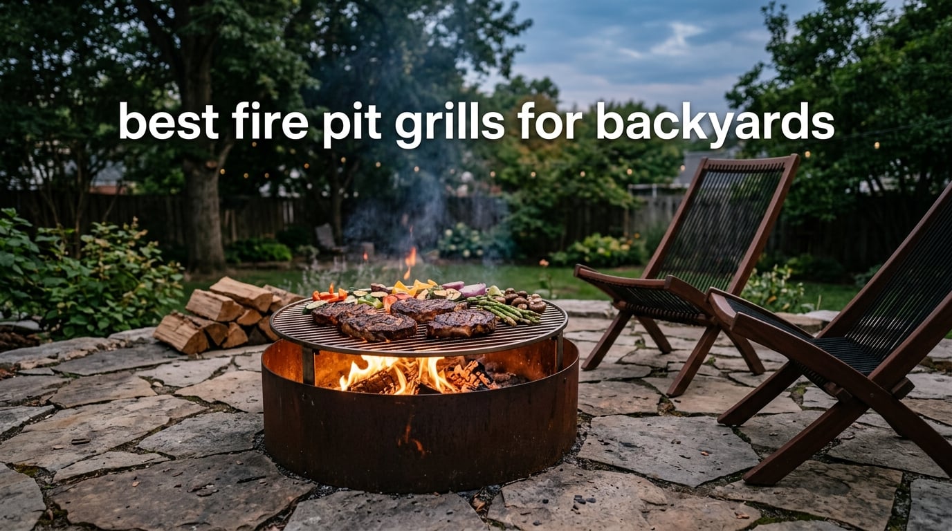 best fire pit grills for backyards