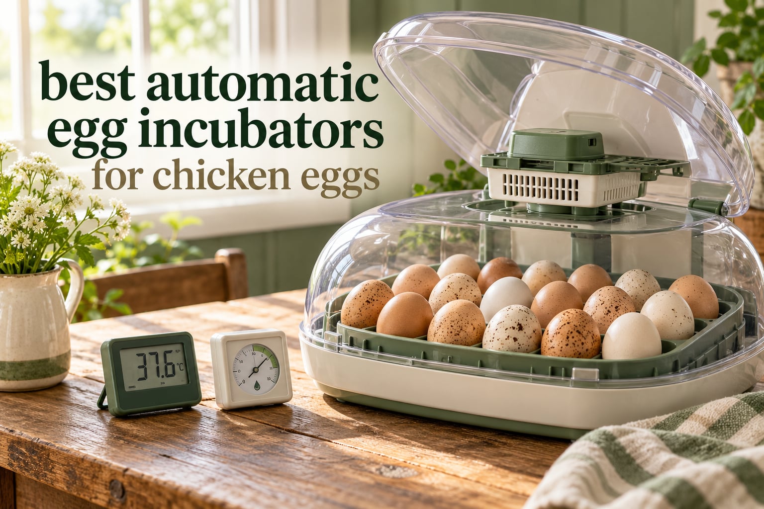 best automatic egg incubators for chicken eggs