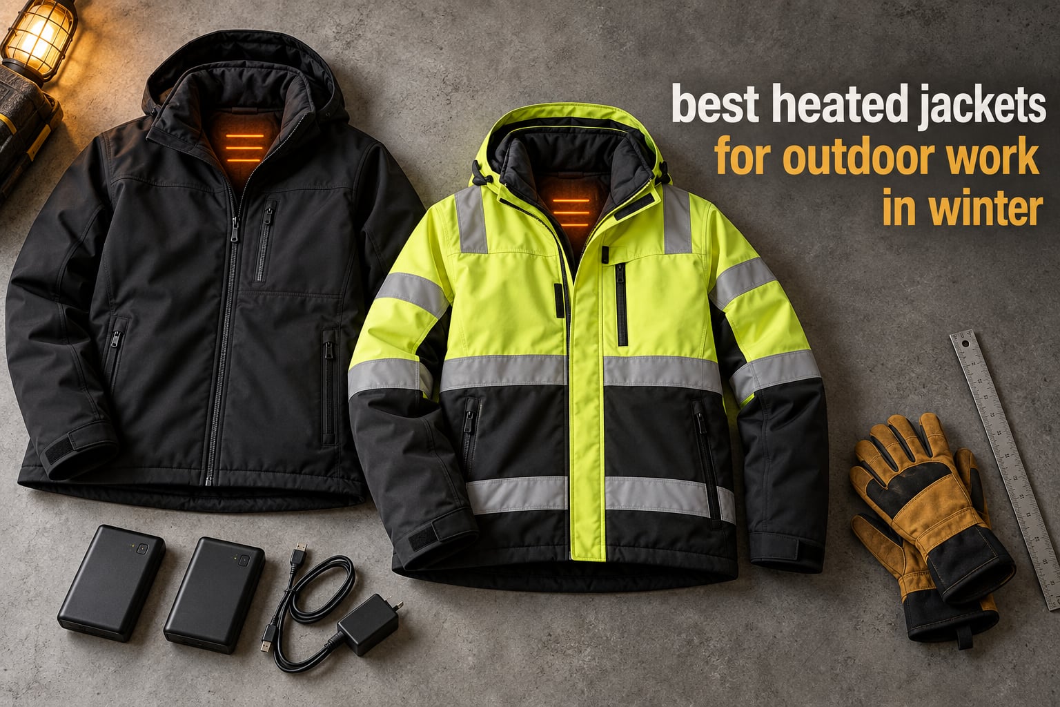 best heated jackets for outdoor work in winter