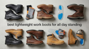best lightweight work boots for all day standing