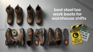 best steel toe work boots for warehouse shifts