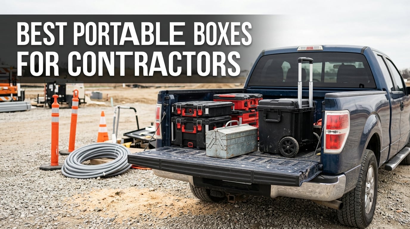 best portable tool boxes for contractors