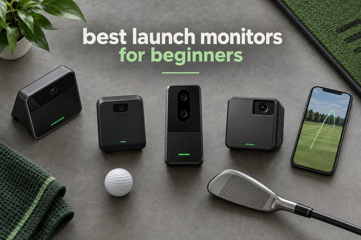 best launch monitors for beginners