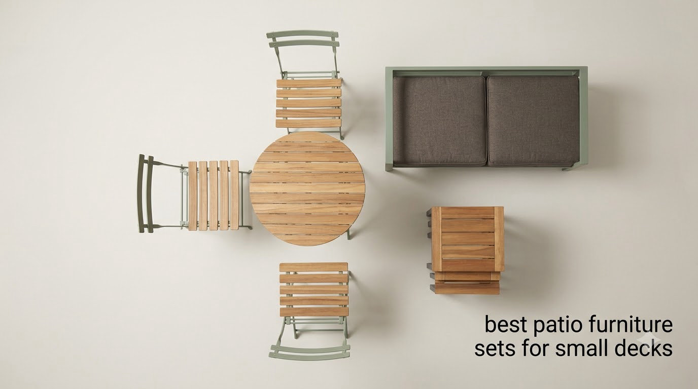 best patio furniture sets for small decks