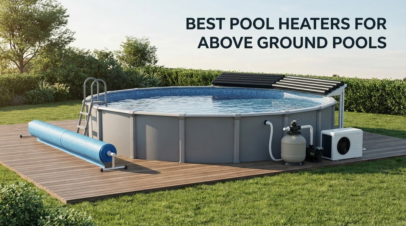 best pool heaters for above ground pools
