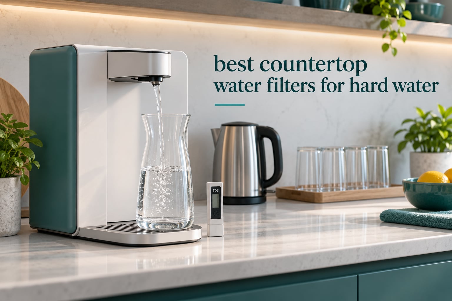 best countertop water filters for hard water