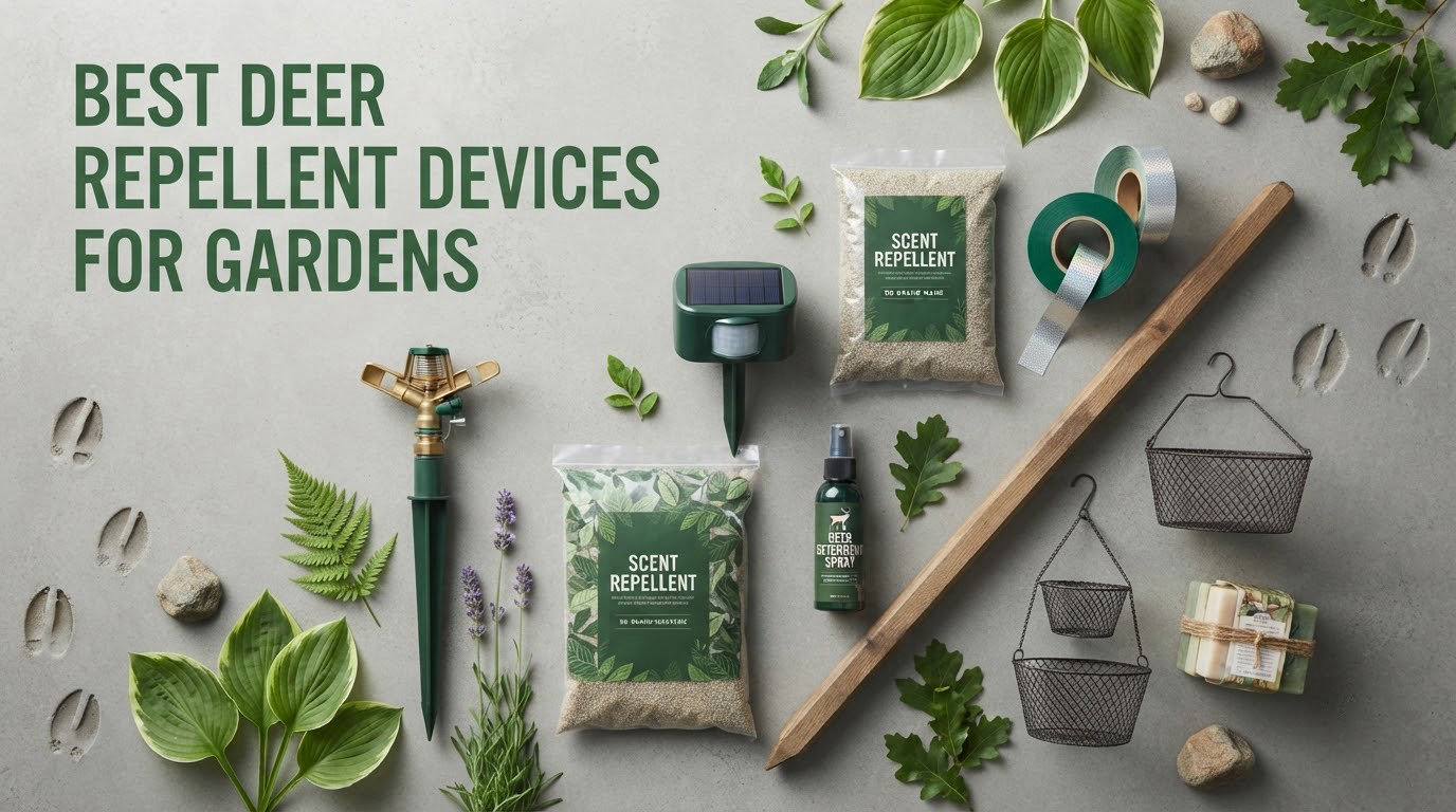 best deer repellent devices for gardens