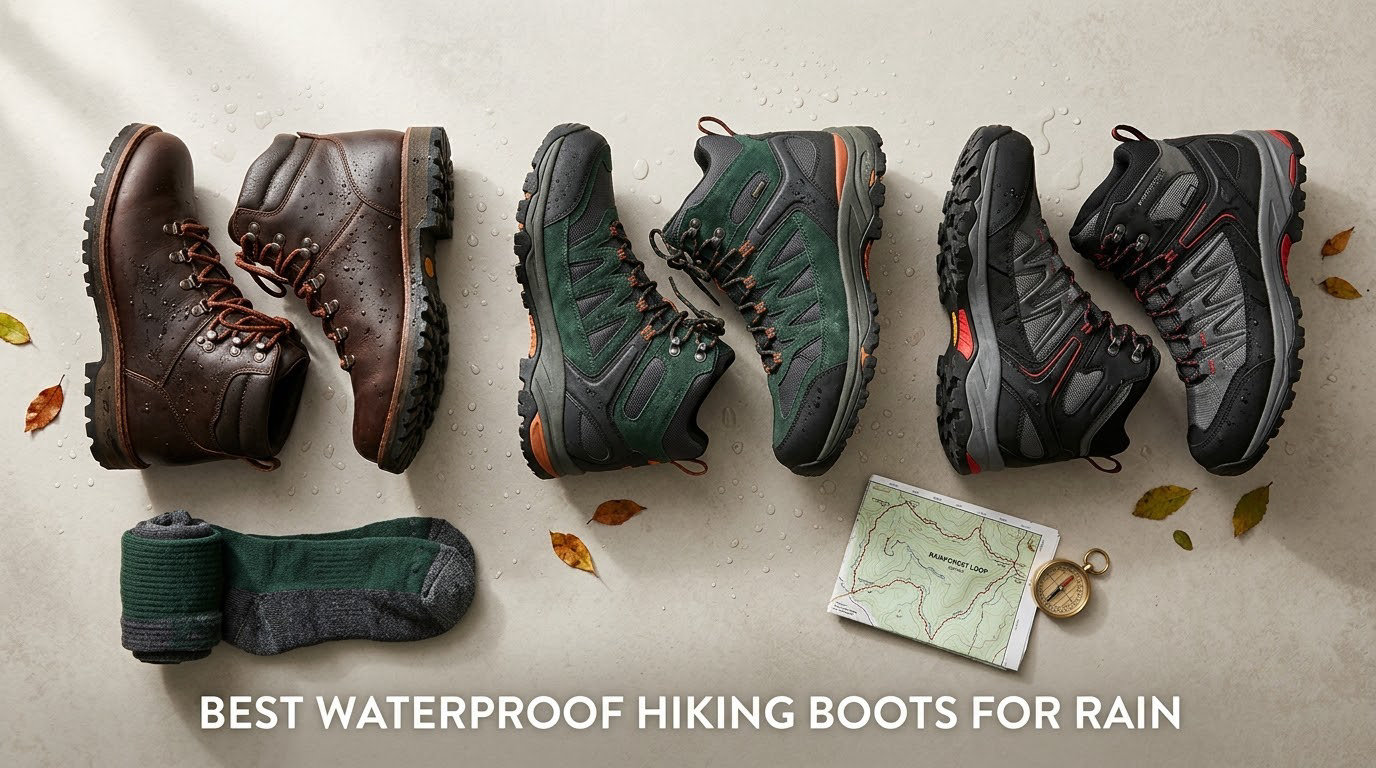 best waterproof hiking boots for rain