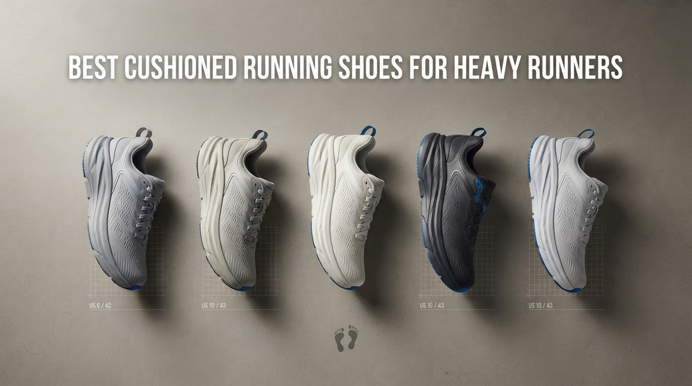 best cushioned running shoes for heavy runners