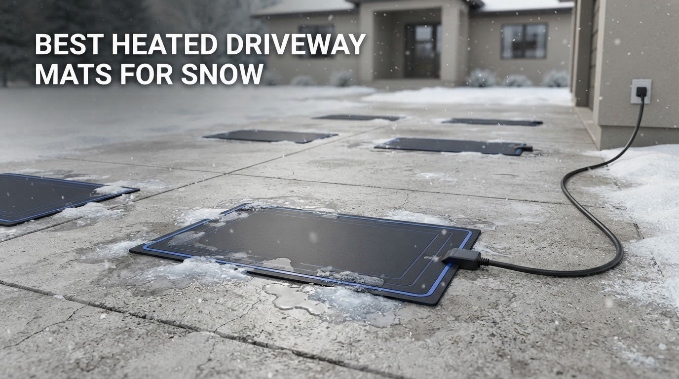 best heated driveway mats for snow