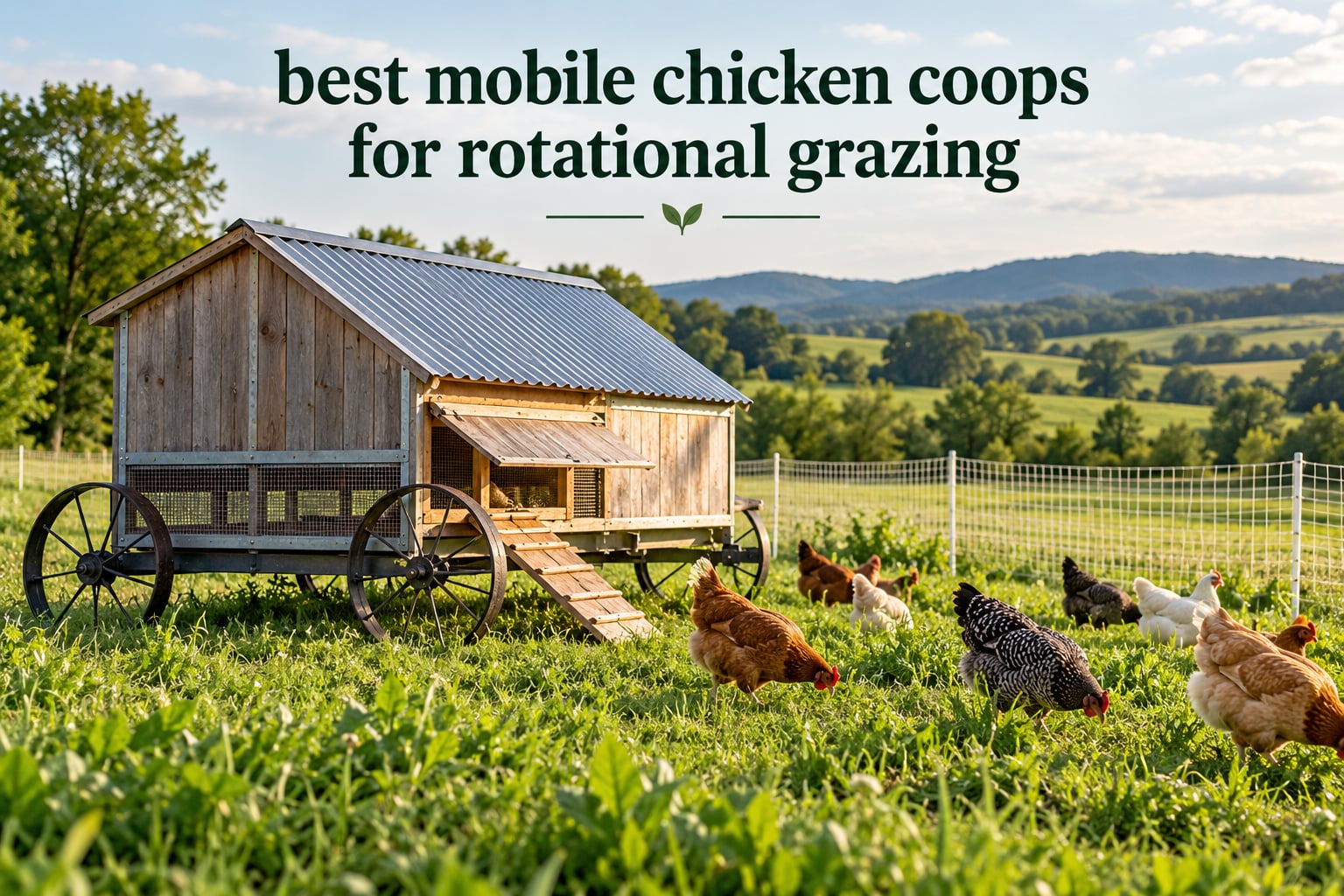 best mobile chicken coops for rotational grazing