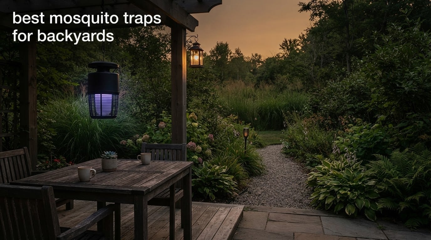 best mosquito traps for backyards
