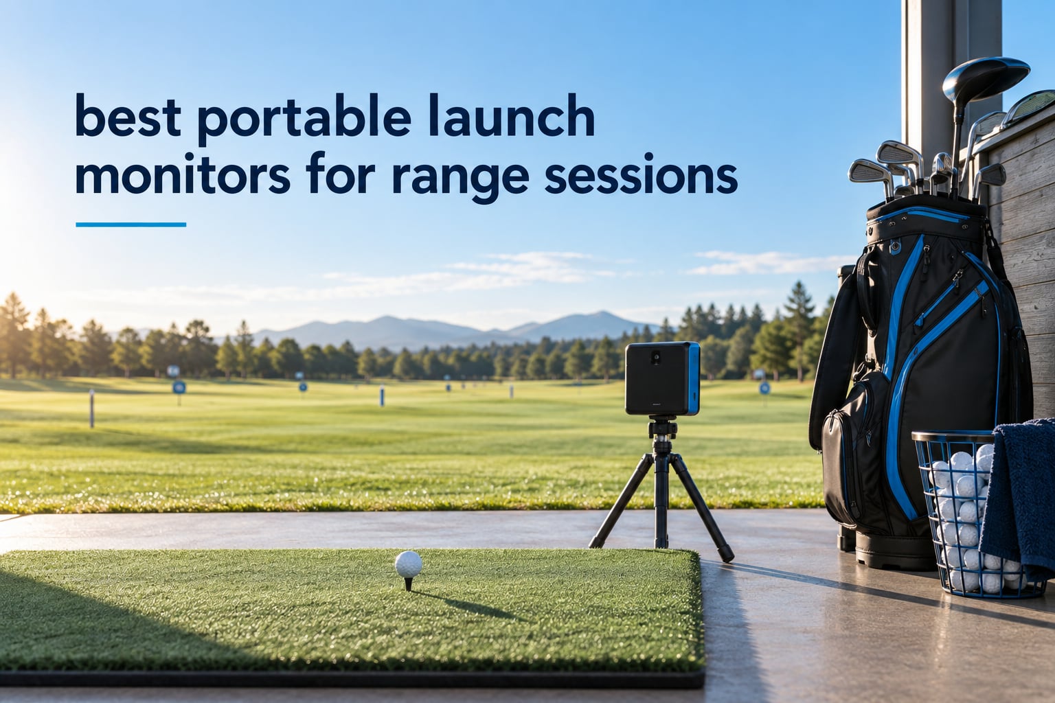 best portable launch monitors for range sessions