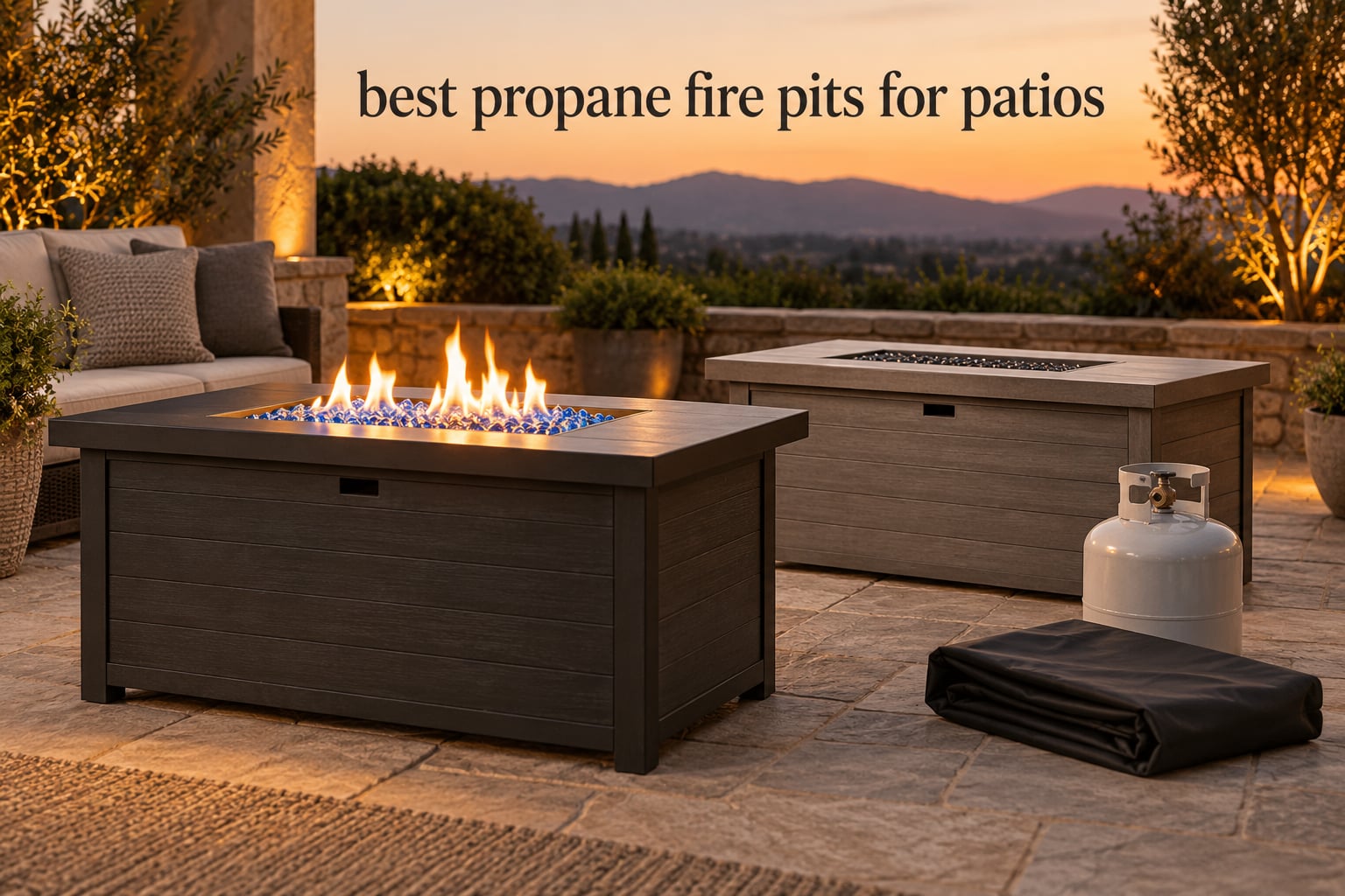 best propane fire pits for patios