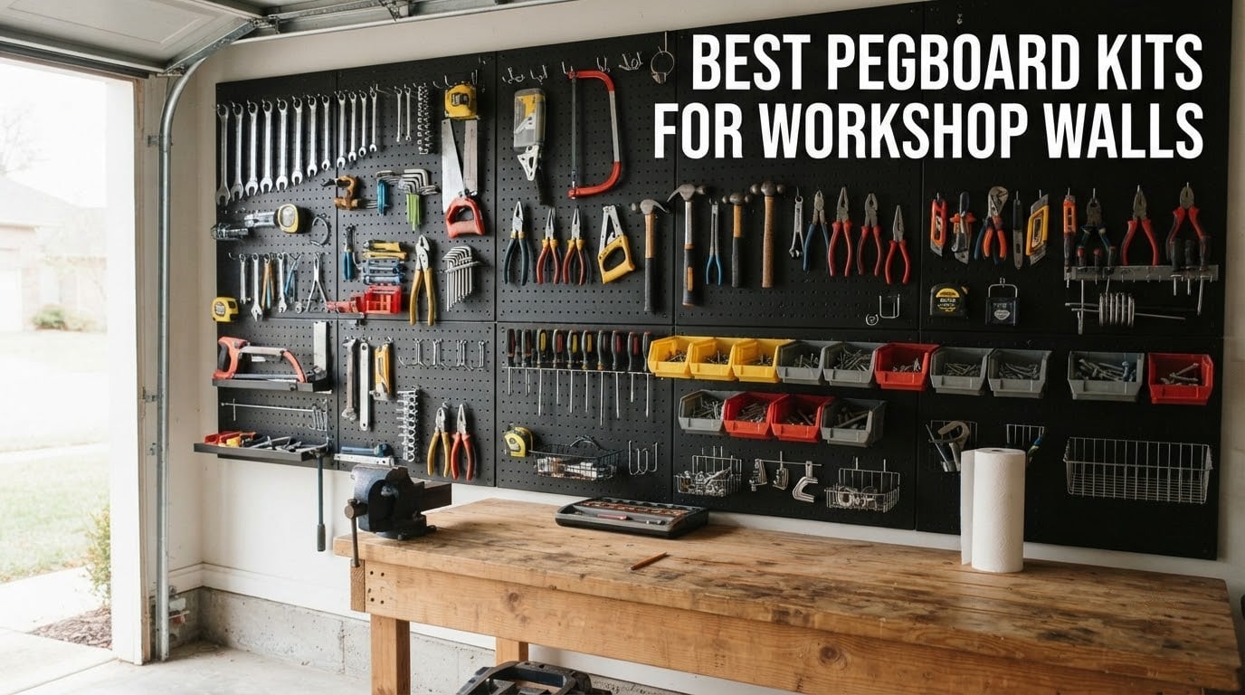 best pegboard kits for workshop walls