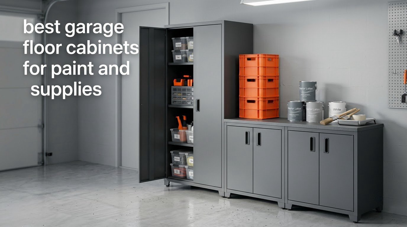 best garage floor cabinets for paint and supplies
