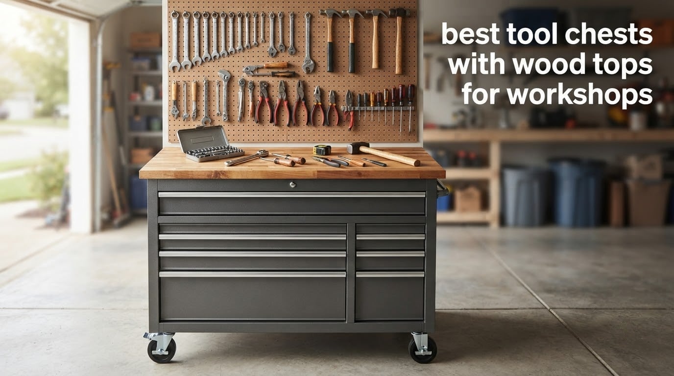 best tool chests with wood tops for workshops