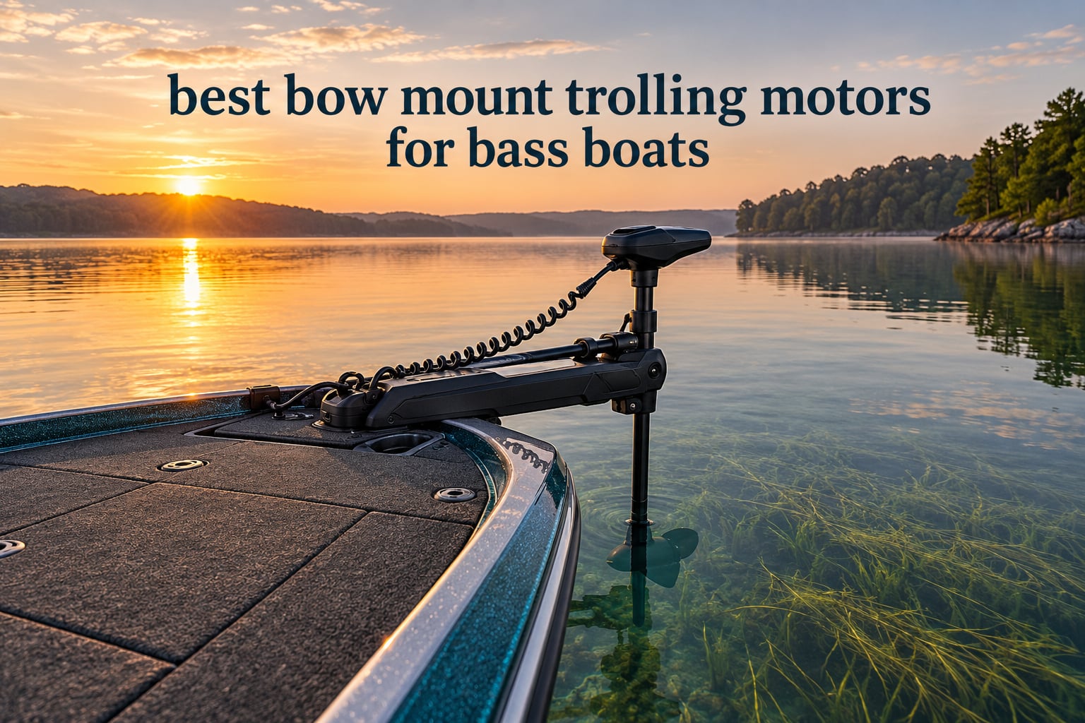 best bow mount trolling motors for bass boats