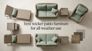 best wicker patio furniture for all weather use