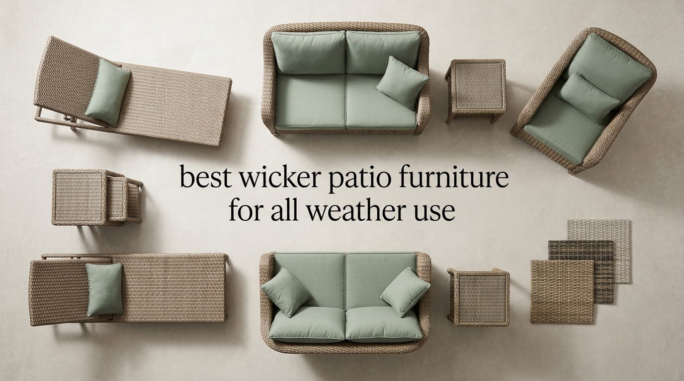 best wicker patio furniture for all weather use