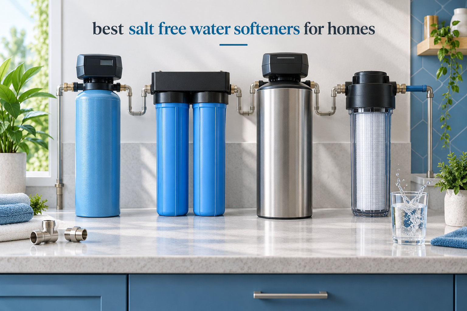 best salt free water softeners for homes